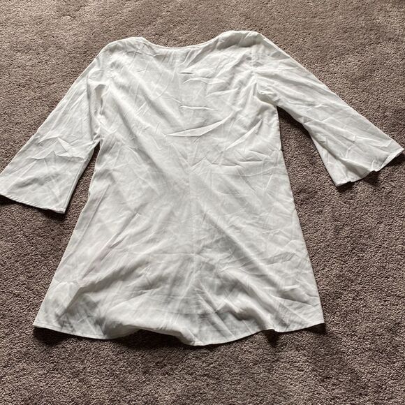 Vero Moda Sonia White Mini Dress SIZE M - Picture 5 of 5